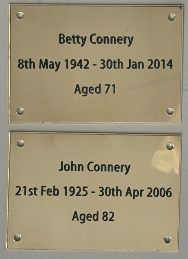 90W x 60mm polished brass plates