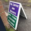 Advertising Pavement board