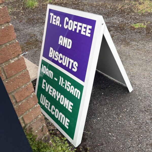 Advertising Pavement board