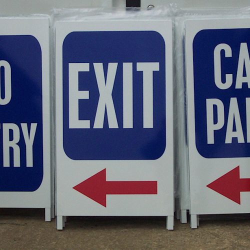 Economy Pavement A-Boards - Signs Engraving