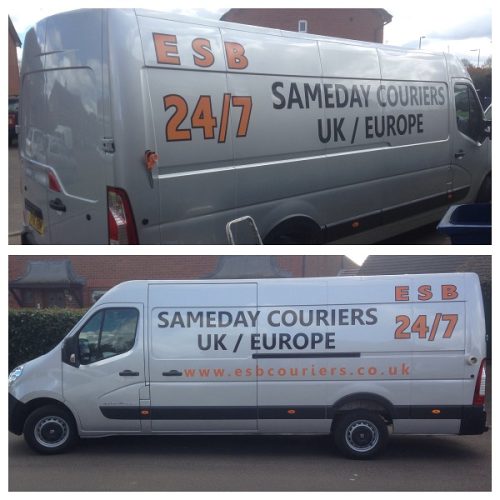 Large Van Graphics - Signs Engraving