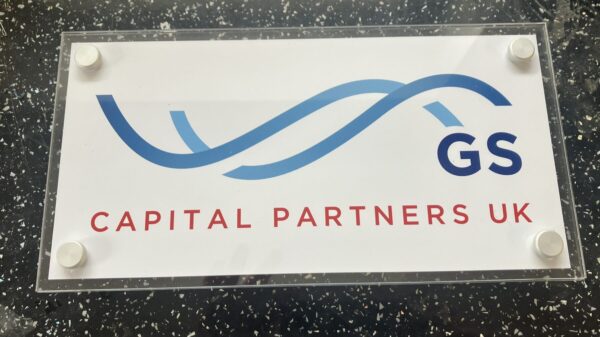 Sandwich Sign for Capital Partners Sandwich sign