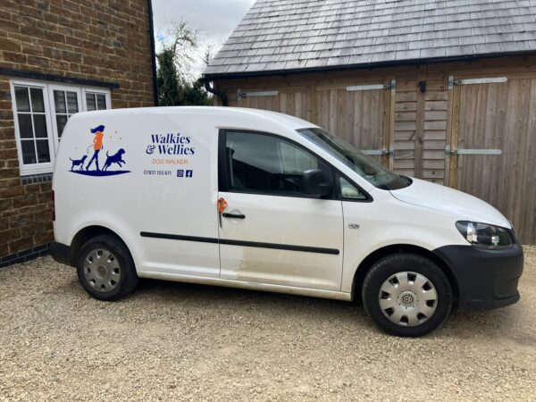 Small Van Vehicle Graphics 1 Drivers side of small van