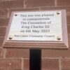 King Charles III Tree plaque