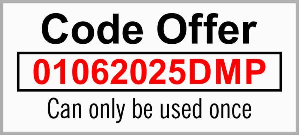 Code Offer for June Special June '25 Code Offer. Click on the Image and please read the description of our June offer